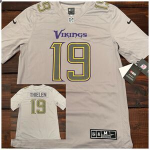 Nike Minnesota Vikings Adam Thielen Atmosphere Game Jersey